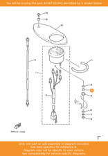 YAMAHA Collar, 90387-053H3 OEM TZR50 YSR50 DT200WR YSR80 TT250 XVZ13 XVZ12 EC-03