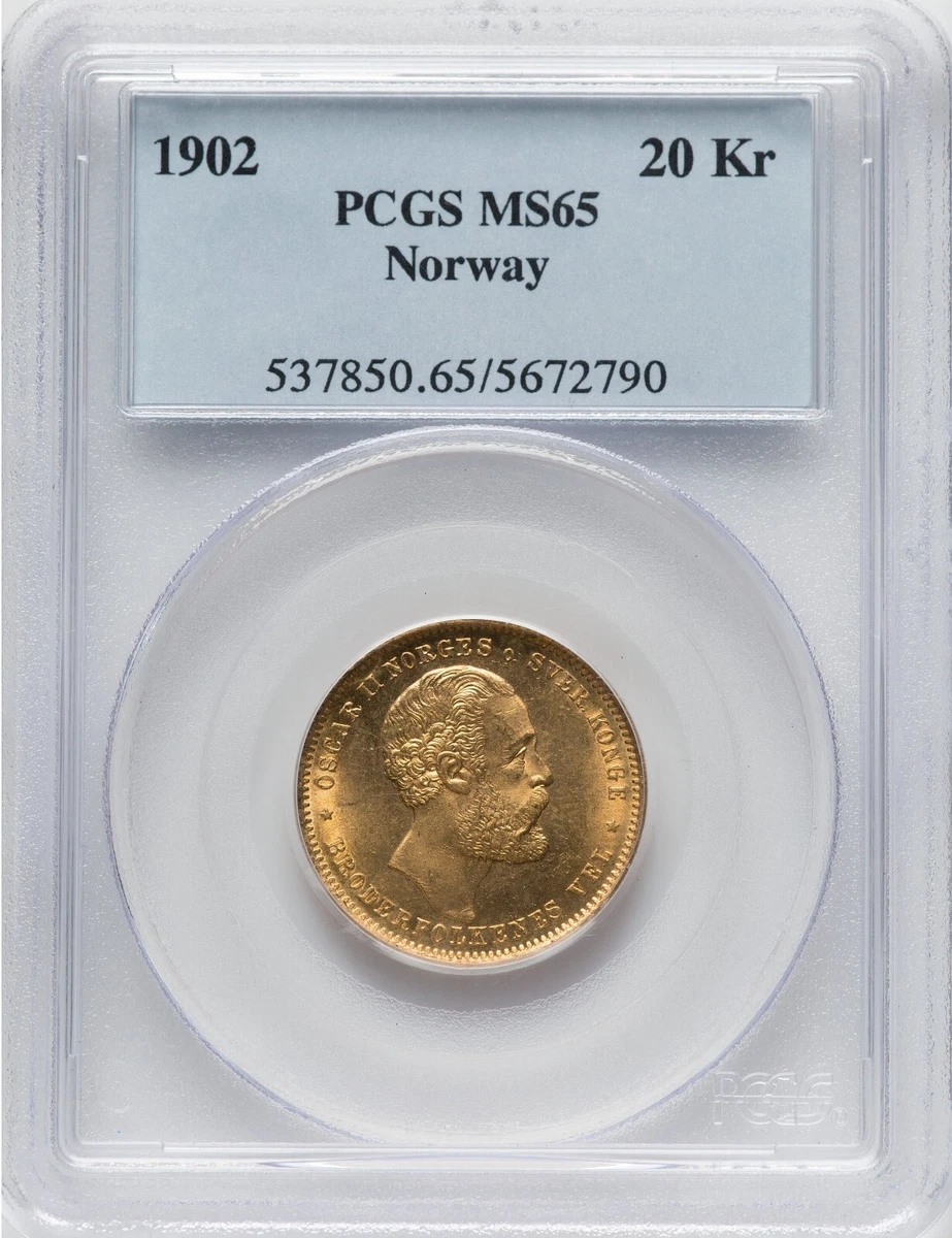 未曾流通PCGS 挪威硬币| eBay