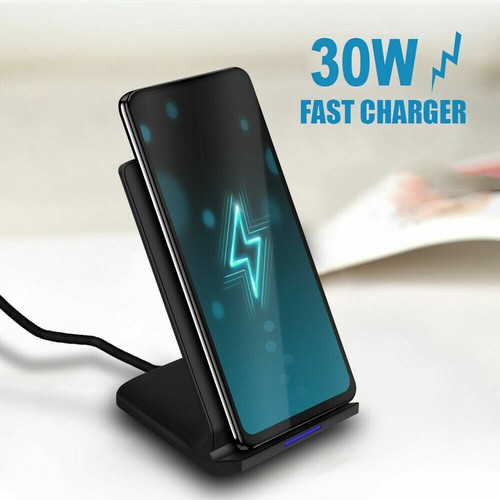 30W Fast Wireless Charger Charging Station For Apple iPhone 13 Pro Max 12 11 - Picture 8 of 12