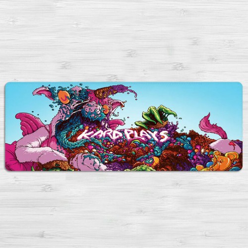 Hyper Beast Mouse Pad Large Size Mat Graffiti Style Mousepad 80*30cm For Cs Go - Bild 10 von 11