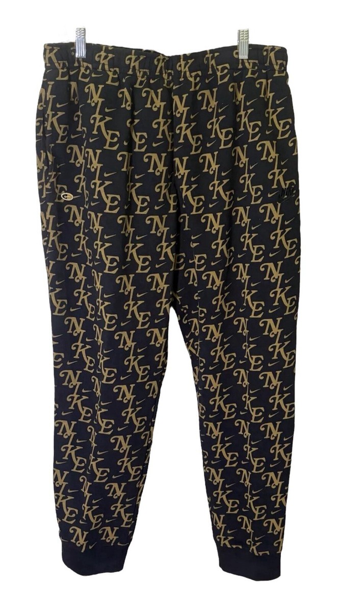 men's nike sportswear club allover print jogger pants