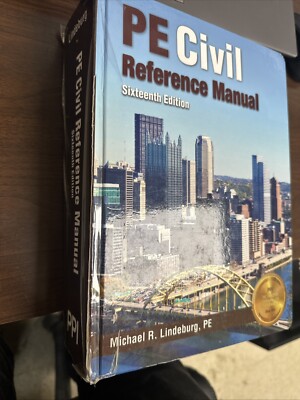 PPI PE Civil Reference Manual, 16th Edition, a Comprehensive Civil...