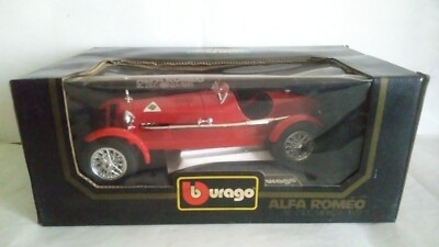 自動車 Alfa Romeo SC 2300 Monza 1931 1/18 ALFA ROMEO 8C 2300 MONZA 1931 BURAGO SCALA 1/18 | eBay