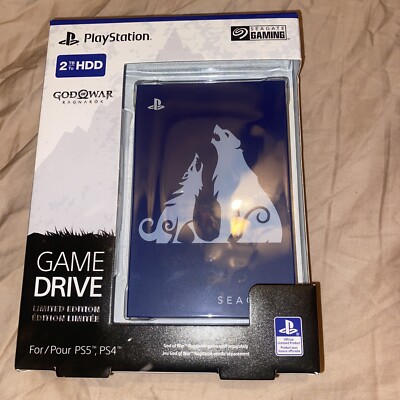 Seagate - Game Drive for PS4, PS5 God of War Ragnarök Ltd. 2TB
