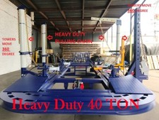 Free Delivery - New 22 Feet 4 Towers Auto Body Frame Machine 360 Degrees 40 Ton