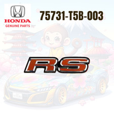 HONDA Genuine Emblem 75731-T5B-003 RS from JP F/S