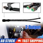 <!--F#f_0-->For Deutsch DT LED Light Adapter Splitter Headlight Wiring Harness Waterproof D<!--F/-->