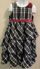 Cherokee Girls Dress Size 5T Plaid