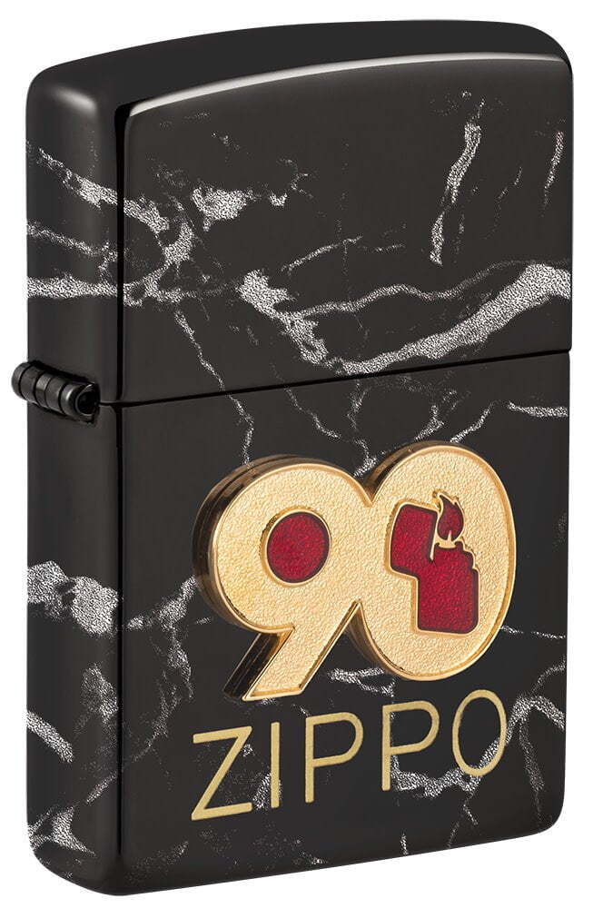 ZIPPO® LIGHTER ZIPPO Zippo Windproof 360 Degree 90th Anniversary Commemorative Lighter