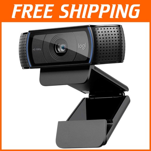 C920x HD Pro Webcam: Full HD 1080p Video with Dual Mics – Perfect for Streaming