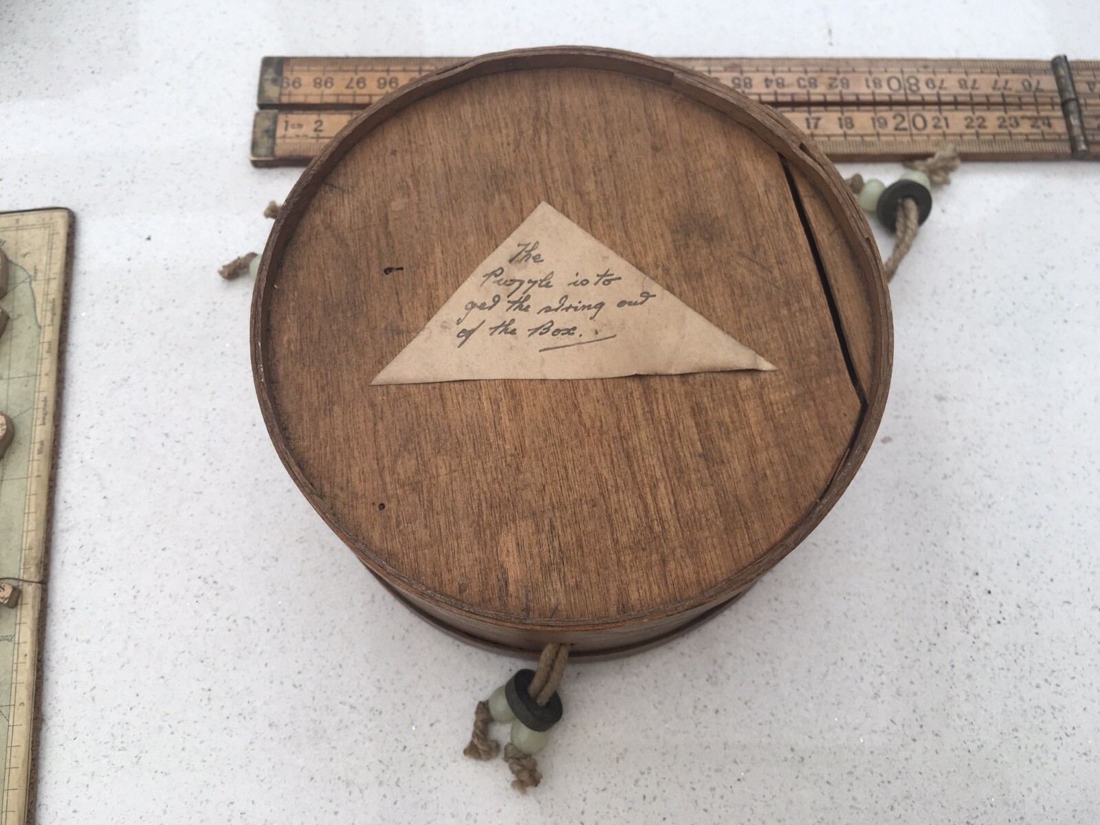 Vintage Magic Trick, Vintage Hand Made Magic Trick, Box And String eBay