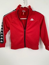 Youth 6 Years Old 116 Cm Kappa Red Jacket Streetwear Kids Youth Toddler