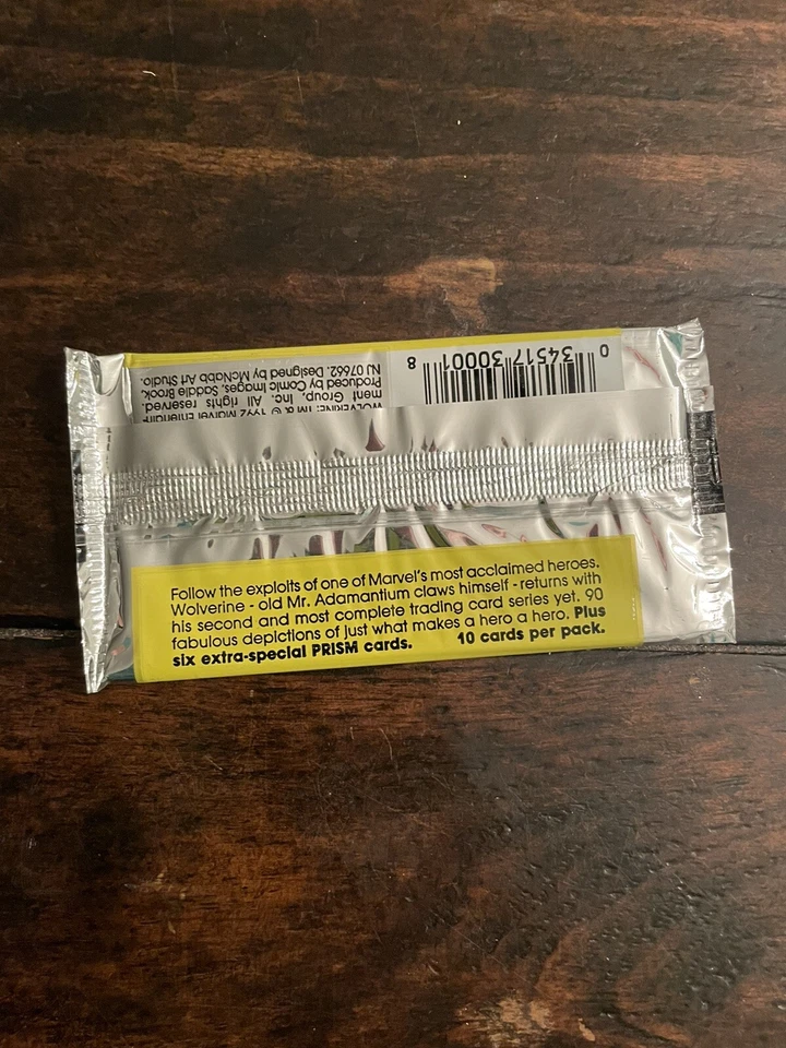 (1) Paquete Sellado 1992 Imágenes de Cómic Wolverine “Desde entonces hasta ahora” Serie II Foto 3 de 4