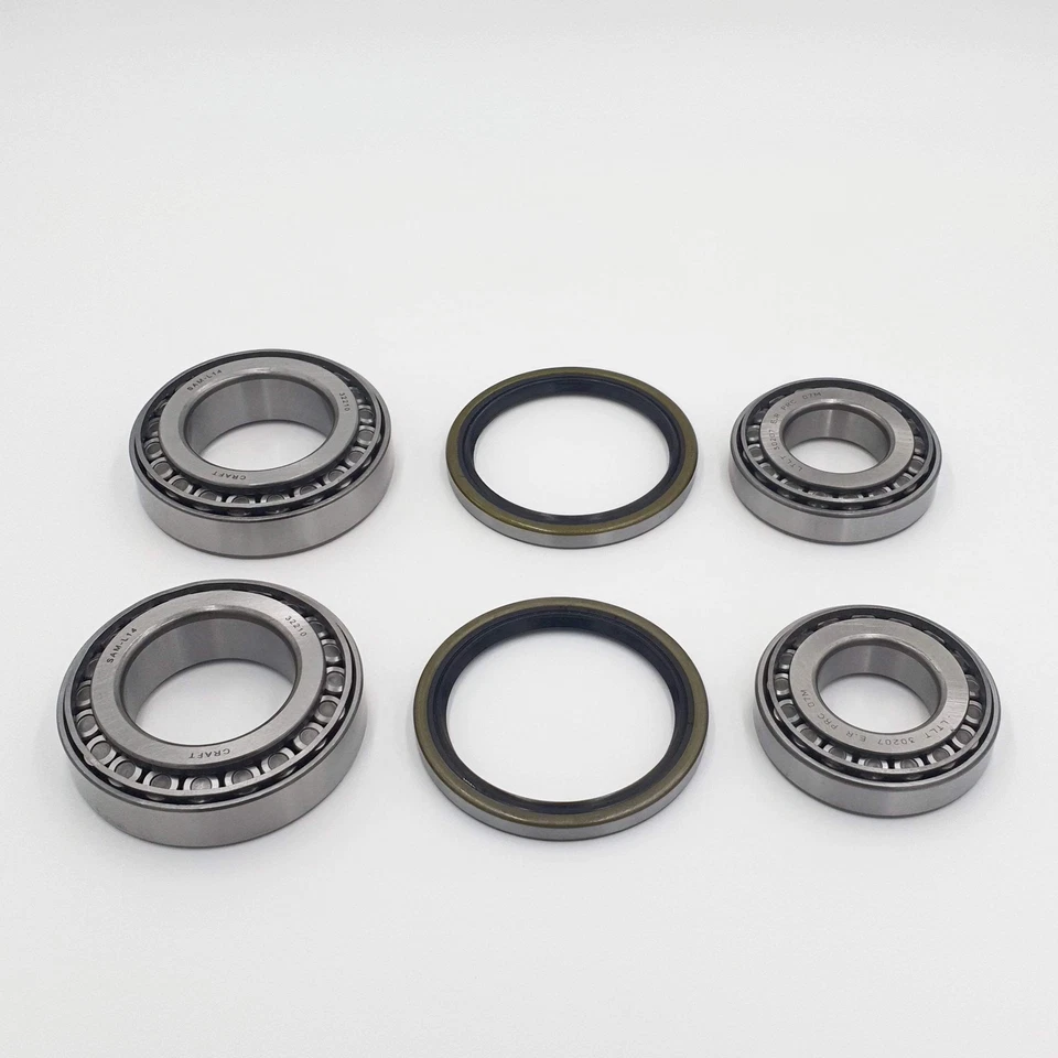 Juego de cojinetes delanteros de cubo de rueda 4x sello de aceite 2x para ISUZU NRR NPR NQR NPR-HD 95-24 Foto 3 de 4