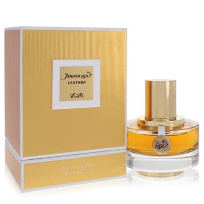 Rasasi Junoon Leather Eau De Parfum Spray By Rasasi 1.67oz For WOMEN