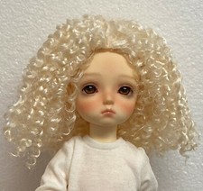 Monique Gold Collection Wig AUBREY BLEACH BLOND Synthetic Mohair Size 8-9