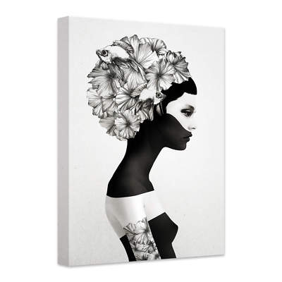 Leinwandbild Ireland - Marianna - Hibiskusblüten KUNSTDRUCK KEILRAHMEN CANVAS