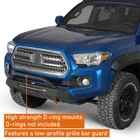 Stubby Steel Front Bumper Fit Toyota Tacoma 2016-2023 w/72W LED Spotlight Bar