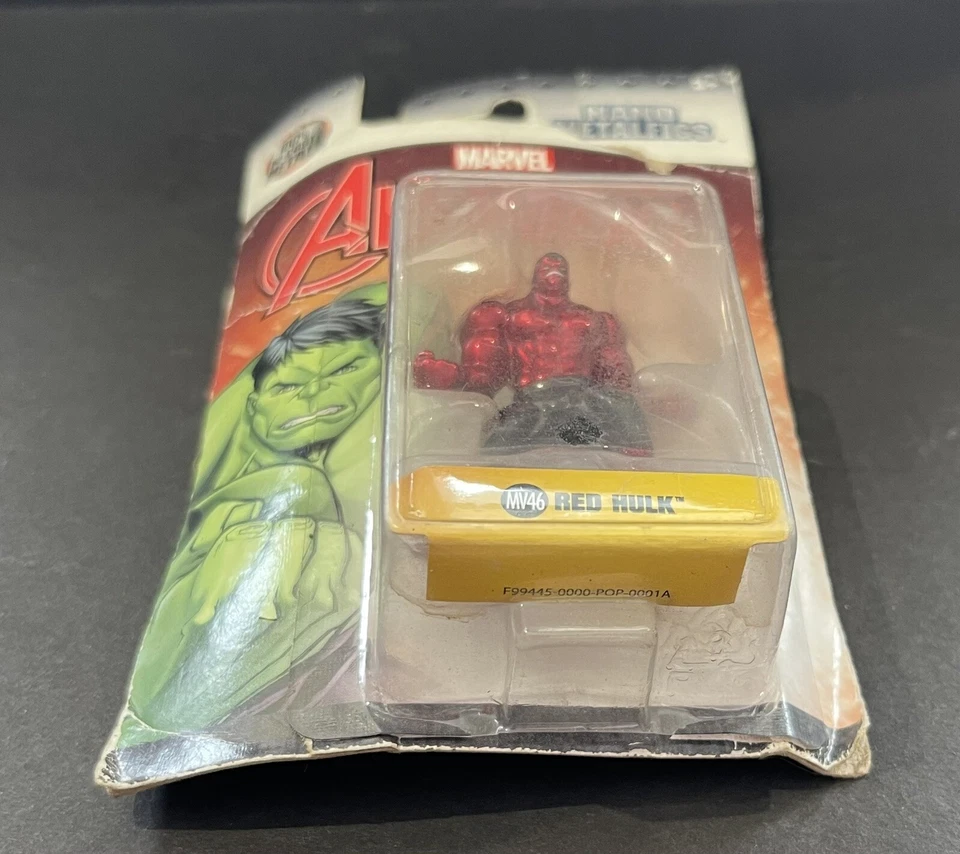 Jada - Nano FIGURAS DE METAL - Marvel - RED HULK - mv46 - nuevo - OTRO Foto 2 de 4