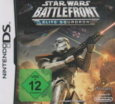 Nintendo DS 3DS Star Wars Battlefront Elite Squadron Top Zustand