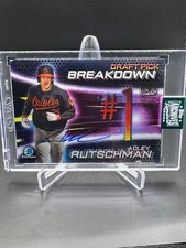 2024 TOPPS ARCHIVES!  ADLEY RUTSCHMAN!  1/1!  ON-CARD AUTO!  CHROME DRAFT PICKS!