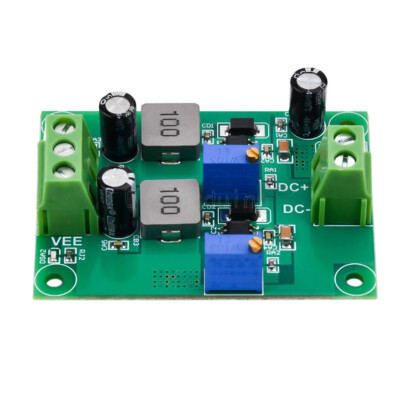 DC 5.5-35V Positive Negative Voltage Stabilizing Power Supply Module Low Ripple