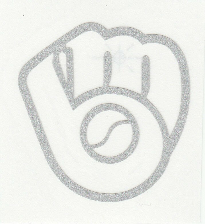 REFLECTIVE Milwaukee Brewers helmet decal sticker window hard hat | eBay reflective-milwaukee-brewers-helmet-decal-sticker-window-hard-hat-ebay