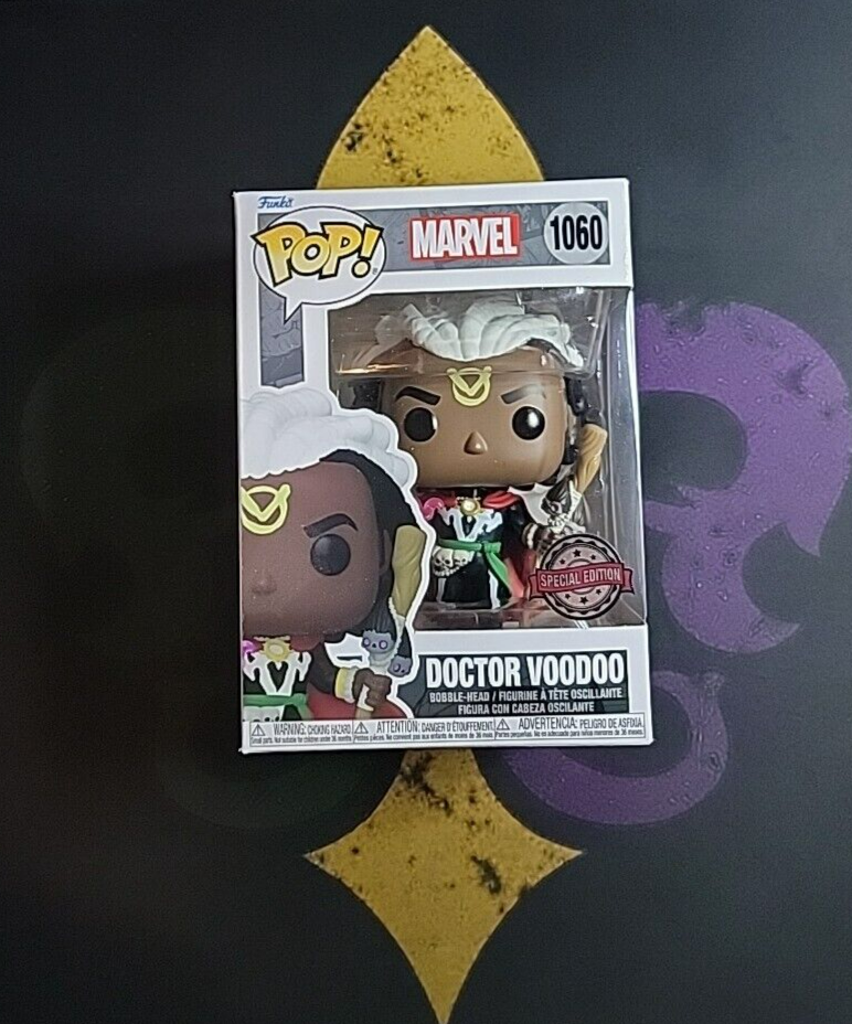 Funko Pop! Vinyl: Marvel - Doctor Voodoo - Special Edition #1060- WITH PROTECTOR