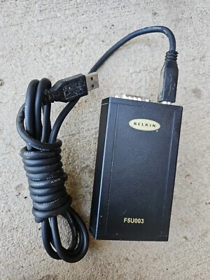 BELKIN Computer Accessory F5U003 USB SERIAL Adapter Converter Box - image 1 of 3