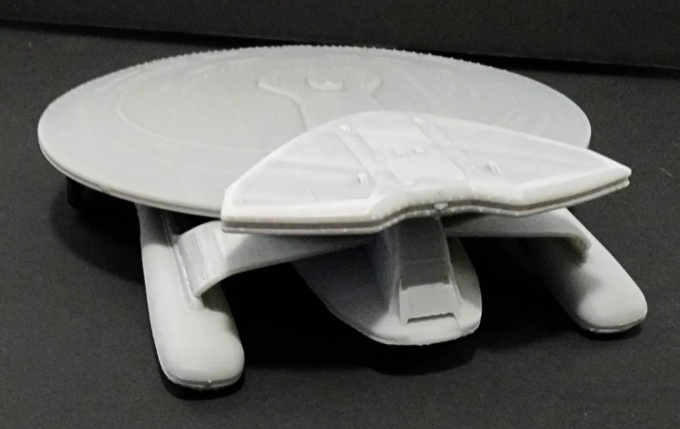1/2500 scale Nebula Class Starship W/ Decals! Star Trek 3d printed resin model - Image 3 of 4