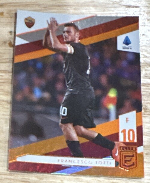 2019-20 Francesco Totti Panini Chronicles Elite Orange - AS Roma