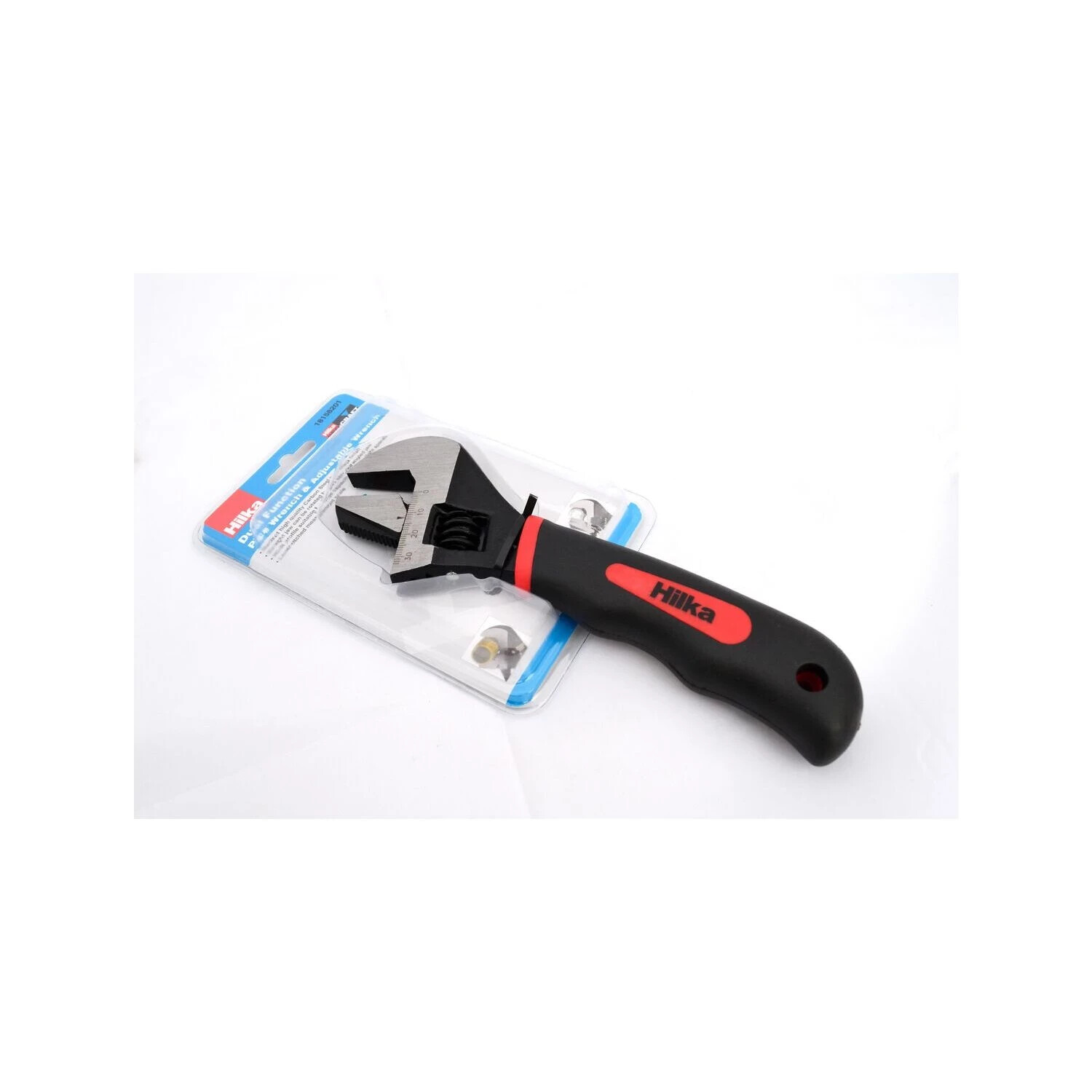 Hilka 18158201 Dual Function Pipe & Adjustable Wrench