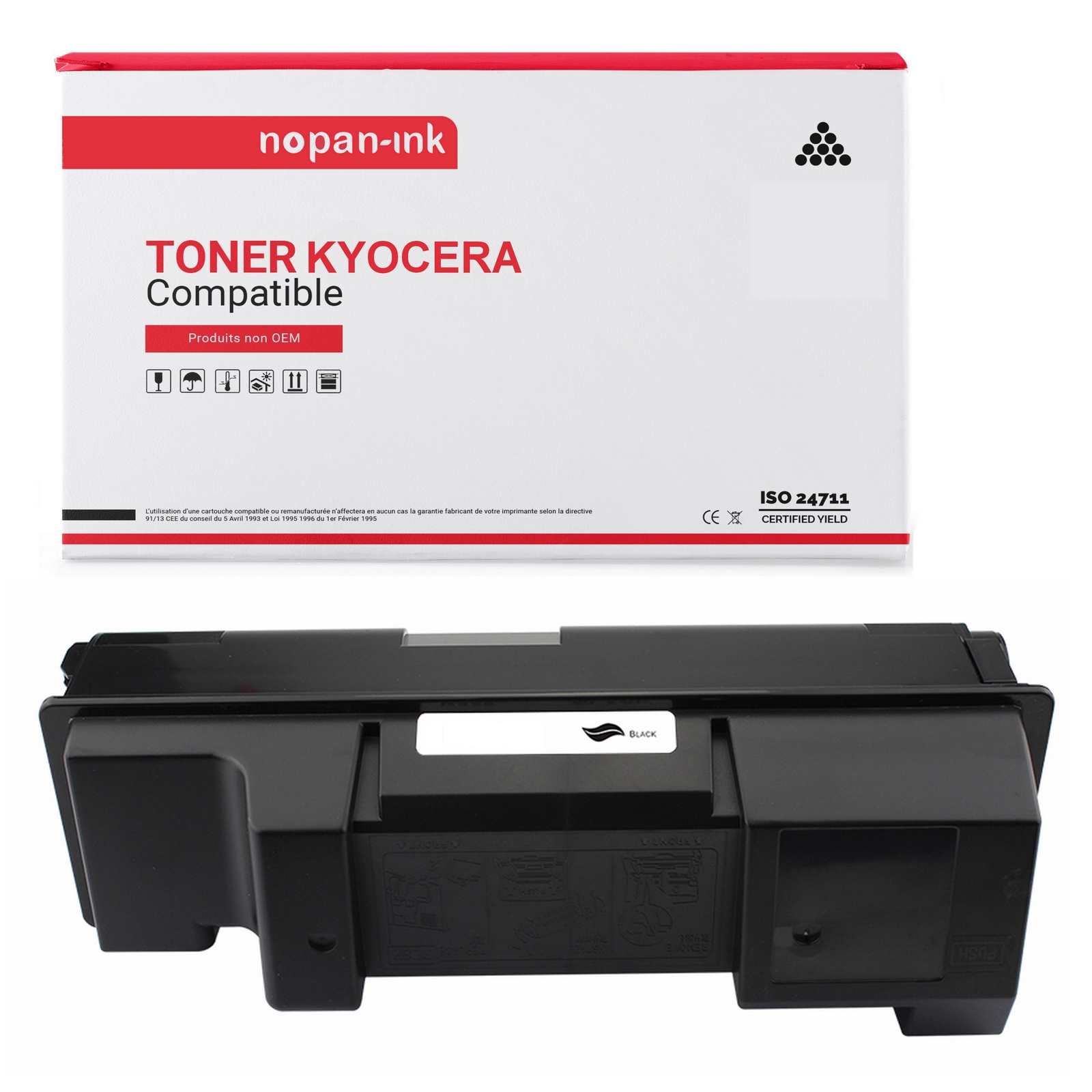 Toner KYOCERA TK350 Noir haute capacité pour des textes nets et précis