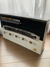 Behringer CX3400 Super-X Pro Stereo 2/3-Way Crossover Used High Precision