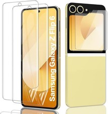 2 2 Pack for Samsung Galaxy Z Flip 6/5 Clear Screen Protector Anti Scratch Fil
