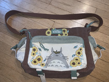 Anime My Neighbor TOTORO Shoulder Messenger Bag Canvas Crossbody School Bag