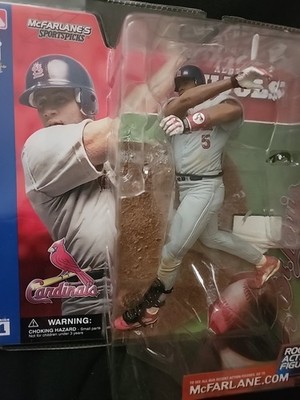McFarlane Toys MLB 6'' Albert Pujols Baseball Action Figure HOF CARDINALS DODGERS