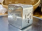 Silver .999 Fine Hand poured 500g or .5kilo Bullion, Collectable, Unique!