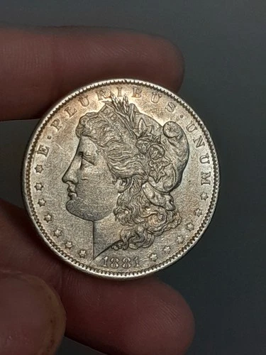 1881-O Morgan Silver Dollar AU/UNC