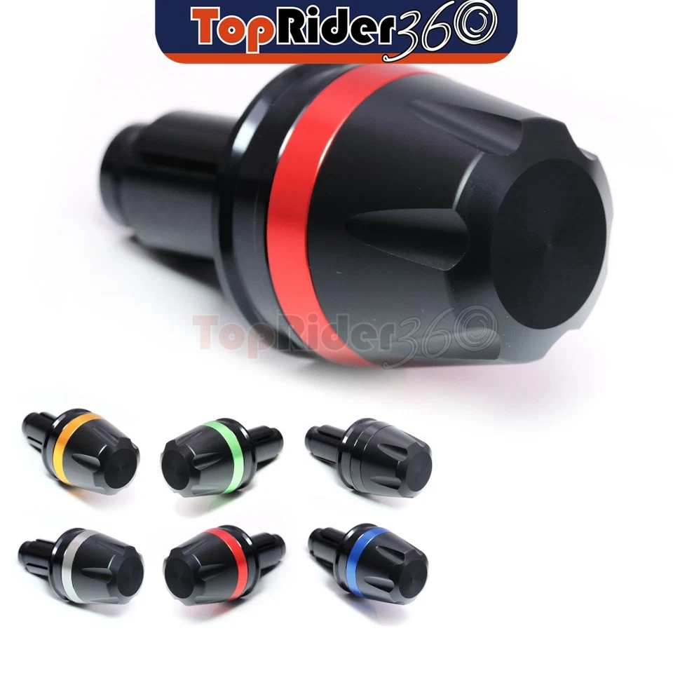 Deslizadores de extremo de barra CNC ROJO MOIRE para Aprilia RSV 1000 R 98-07 06 05 04 03 02 01 00 Foto 3 de 4
