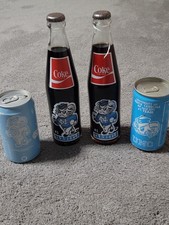 81-82 Tar Heels UNC National Champions Two Coke Bottle 2 Cans Jordan Vintage