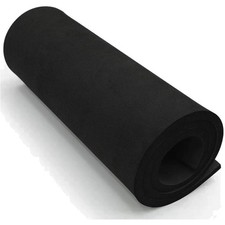 EVA Foam Schaumstoff 10mm Cosplay BastelnDIY Kost&uuml;m Schaumstoffplatte Schwarz