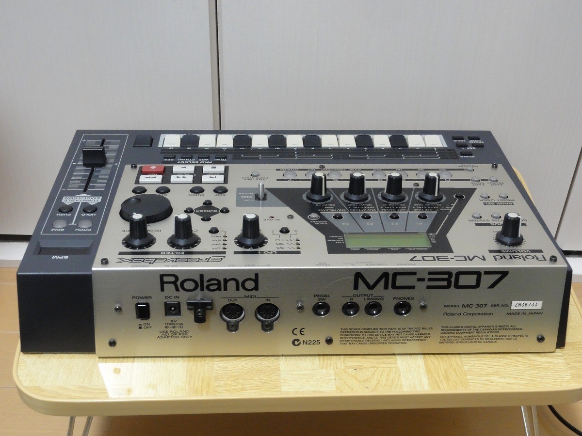【入手困難】Roland groovebox MC-307 スタンドアロン Roland MC-307 Groovebox 2000 Made in Japan Good | eBay