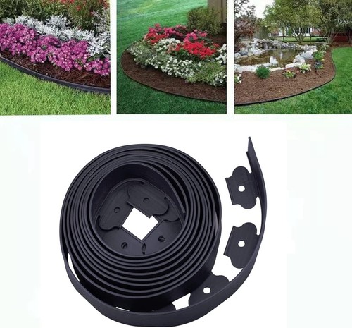 Kit Bordi Paesaggio Nero 40FT - Alto 2 Pollici con 40 Punte per Giardino Eleganza - Foto 7 di 9