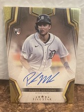 2024 Topps Five Star - Autographs Parker Meadows #FSA-PM (AU, RC)