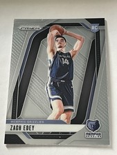 2024-25 Panini Prizm Zach Edey RC Base #249 Grizzlies NM Basketball