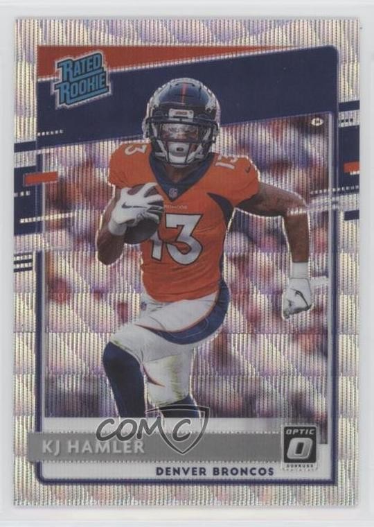 2020 Panini Donruss Optic Rated Rookies Wave Prizm /199 KJ Hamler Rookie RC 0di0