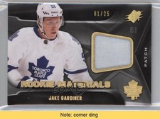 2011-12 SPx Rookie Materials Patch 1/25 Jake Gardiner #RM-JG Patch READ 2a8