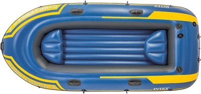INTEX 68370EP Challenger 3 Inflatable Boat Set