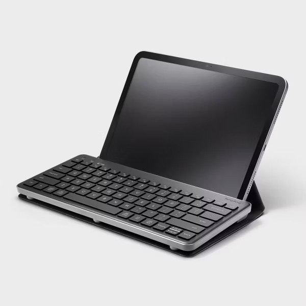 Heyday Wireless Keyboard w/Stand for iPads/Tablets Windows ChromeOS Bluetooth